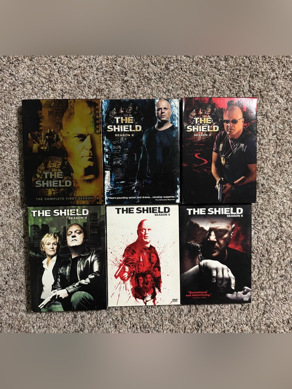 The Shield Complete Seasons 1-6 - DVDs